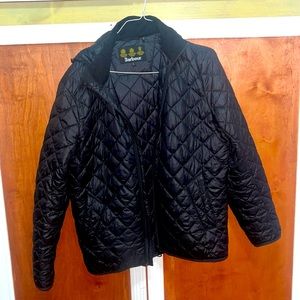 Men Barbour light jacket with hoodie